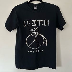 Hard Rock Led Zeppelin The Ride Graphic Tee Shirt